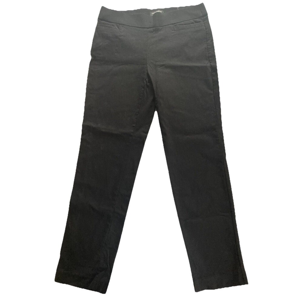 Liz Claiborne Career Women’s 8P Black Pull On Slacks Excellent Condition Classic